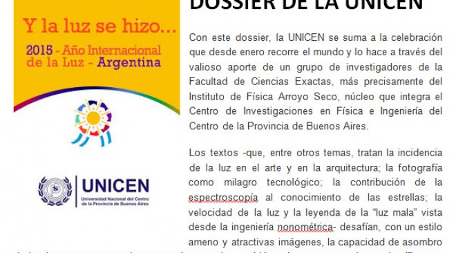 Dossier de la Unicen